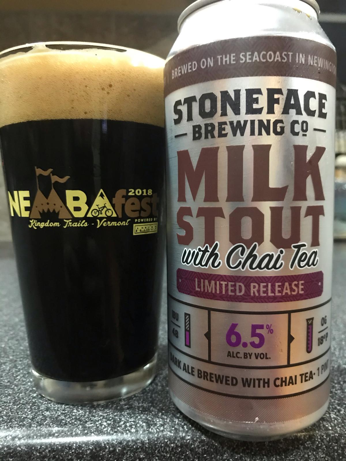 Milk Stout With Chai Tea 