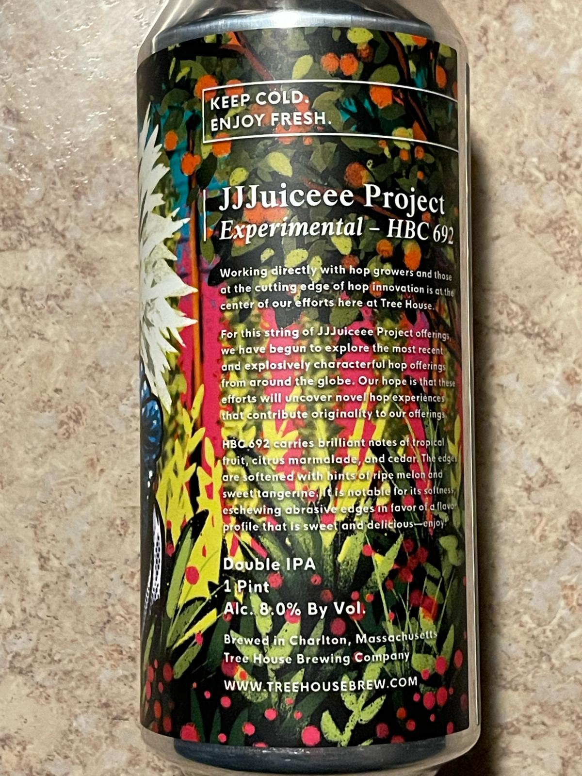 Jjjuiceee Project: Experimental HBC 692