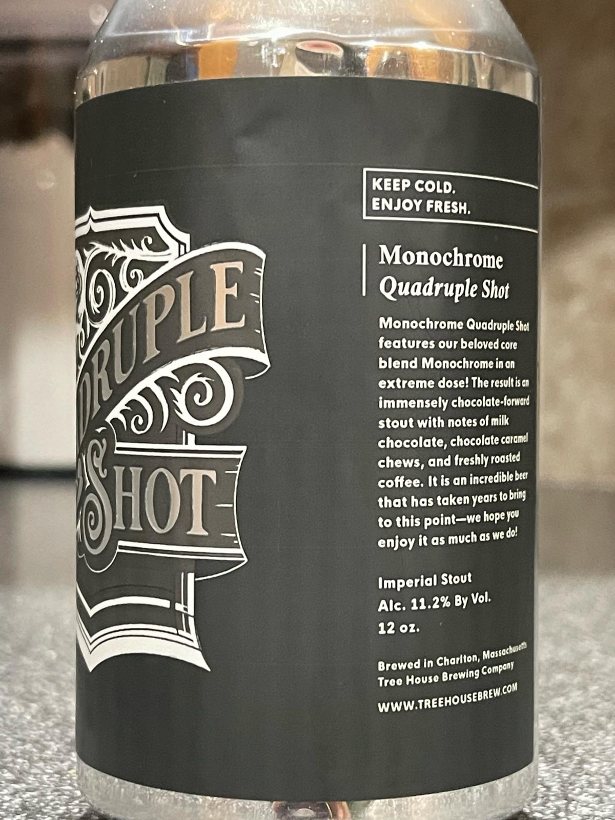 Quadruple Shot - Monochrome