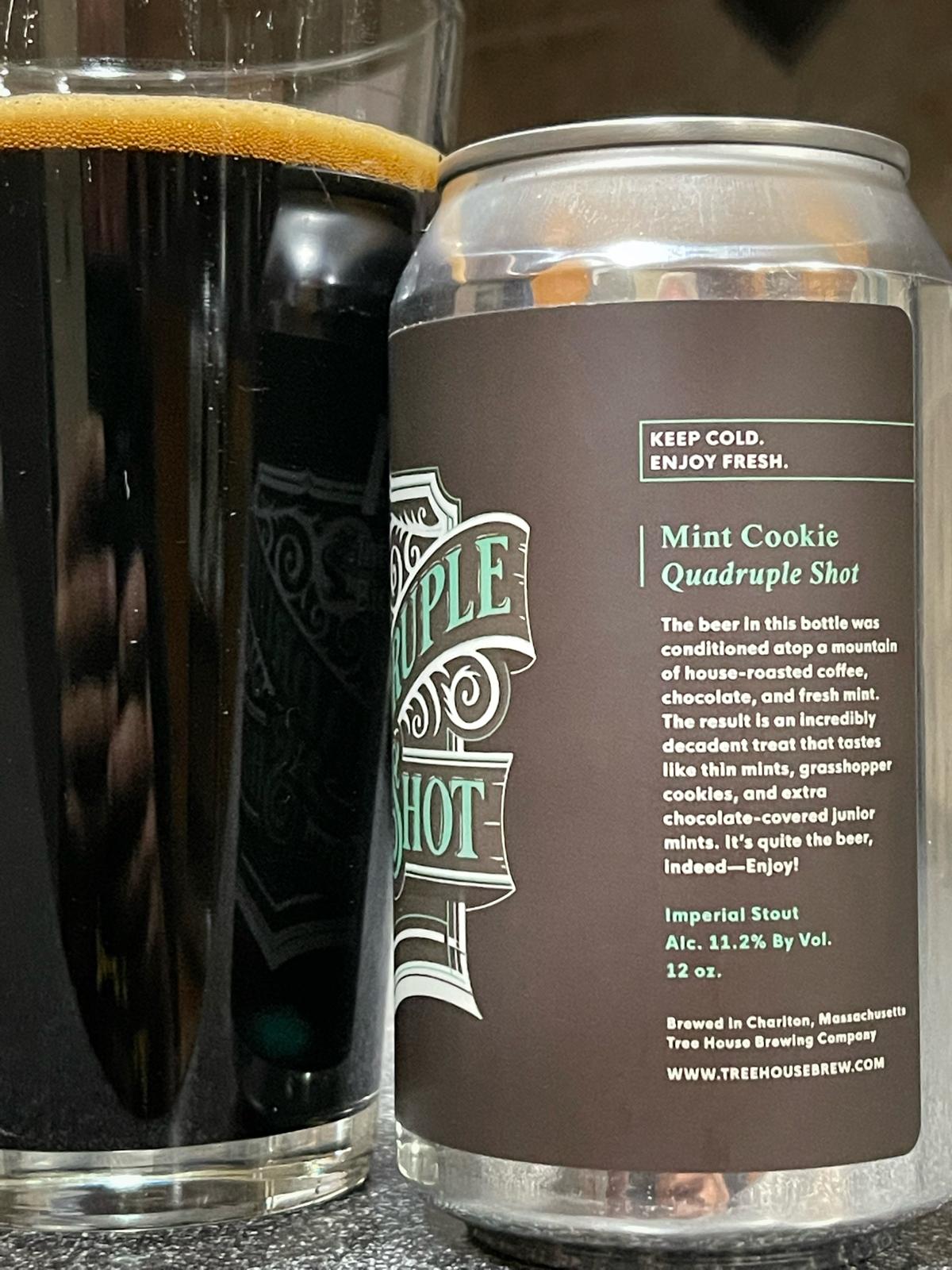Quadruple Shot - Mint Cookie