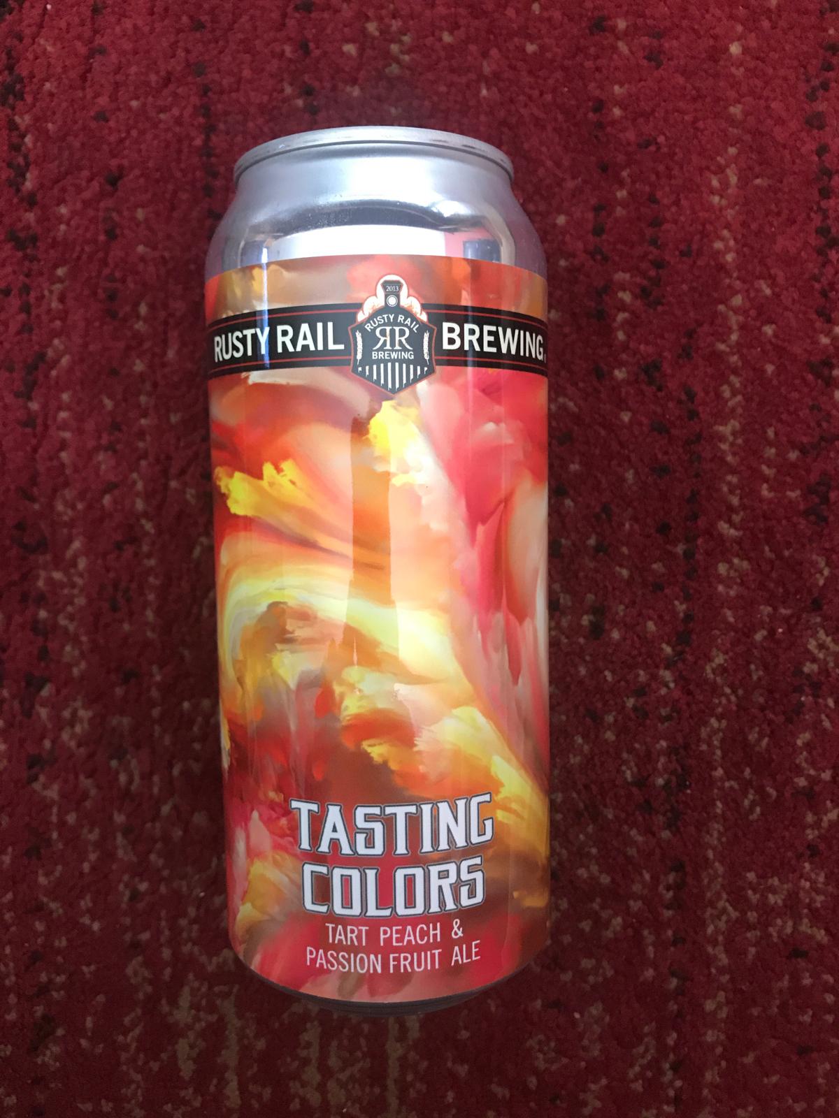 Tasting Colors - Peach & Passion Fruit