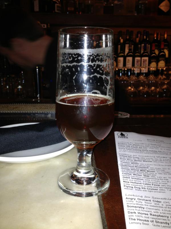 Coming Home Holiday Ale (2012)