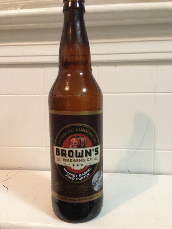 Whiskey Barrel Aged Porter