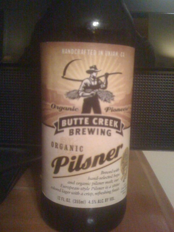 Butte Creek Organic Pilsner