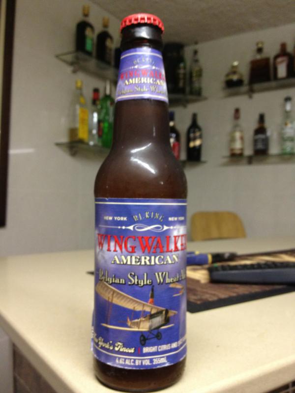 R.J. King Wingwalker Belgian Style Wheat Ale