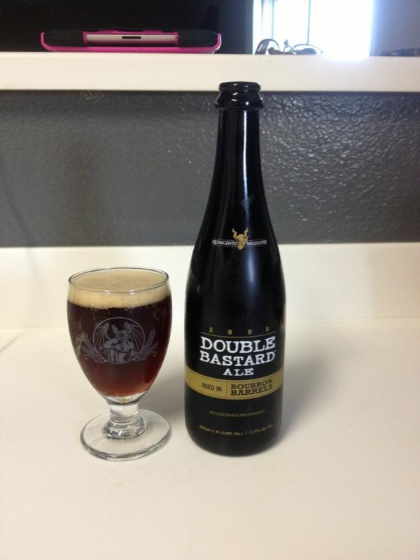 Double Bastard Ale (Bourbon Barrel Aged)