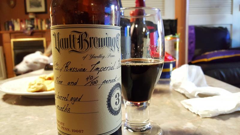 3rd Anniversary Russian Imperial Stout - Bourbon Barrel Aged