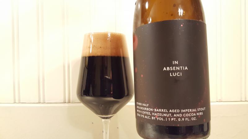 In Absentia Luci - 2016 Bourbon Barrel Aged With Coffee, Hazelnut And Cocoa Nibs