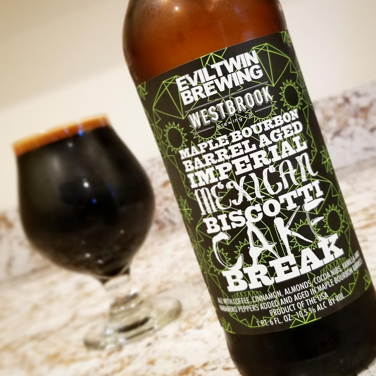Imperial Mexican Biscotti Cake Break Maple Bourbon Barrel Aged