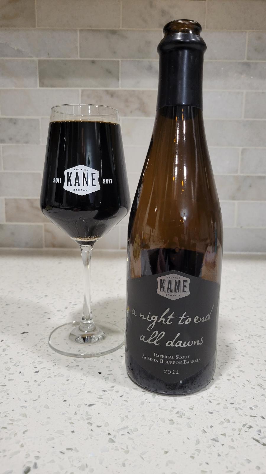 A Night To End All Dawns (2022 Bourbon Barrel Aged)