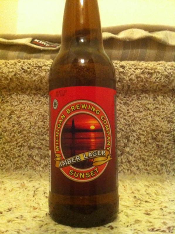 Michigan Brewing Sunset Amber