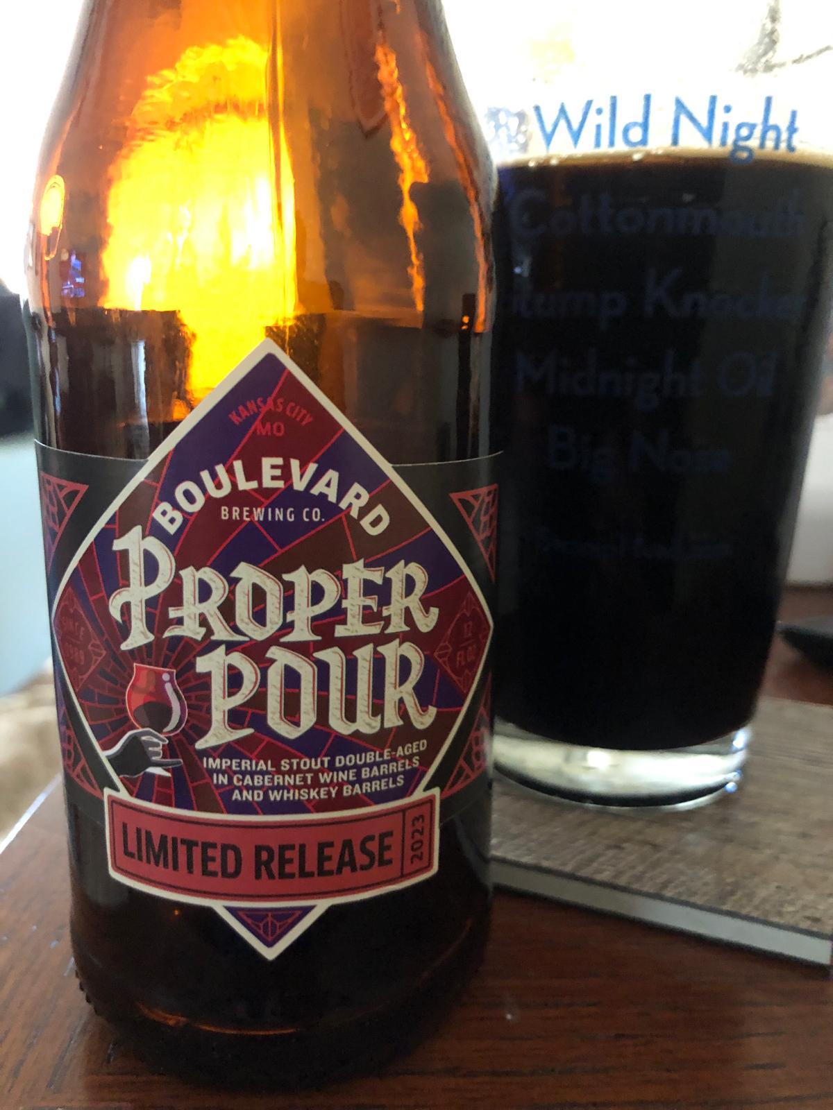 Proper Pour (2023 Cabernet Wine & Whiskey Barrel Aged)
