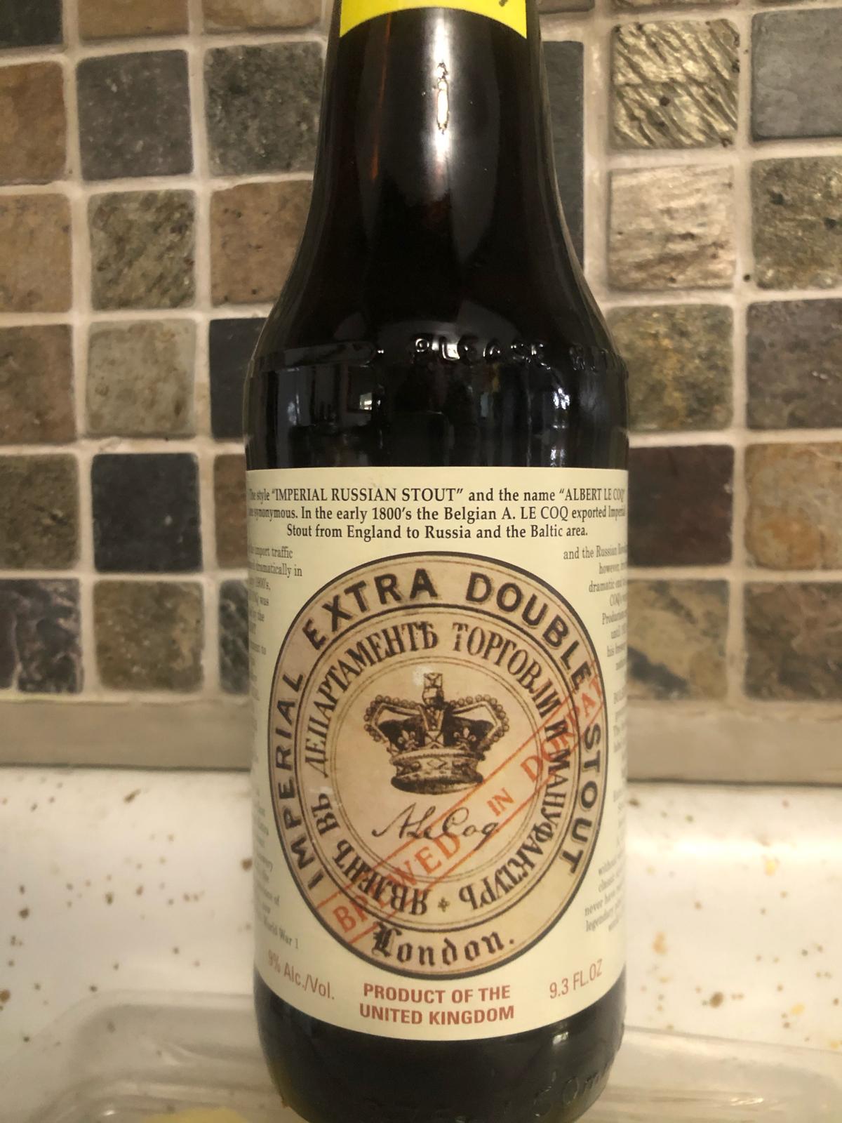 Imperial Extra Double Stout