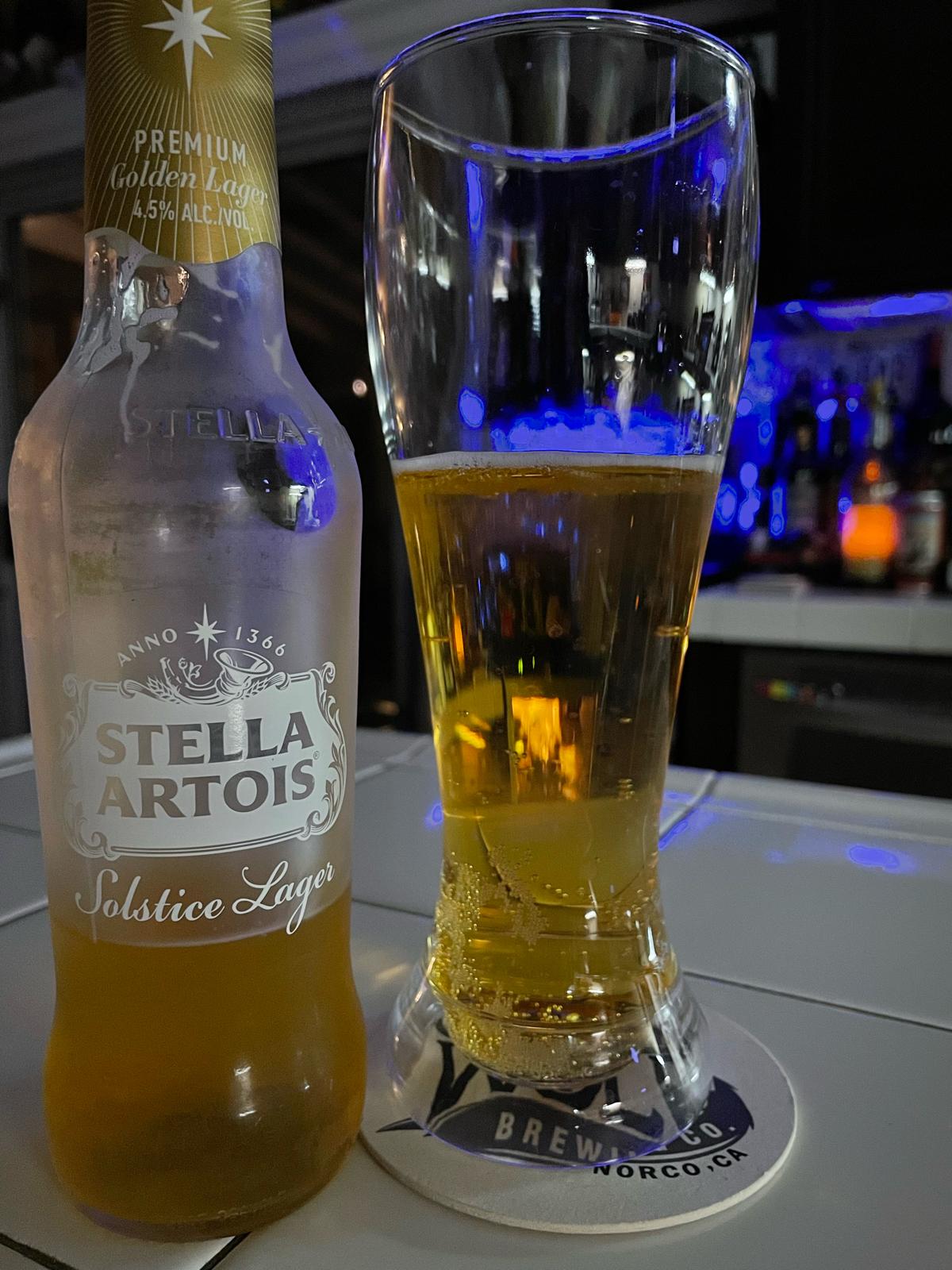 Stella Artois Solstice Lager