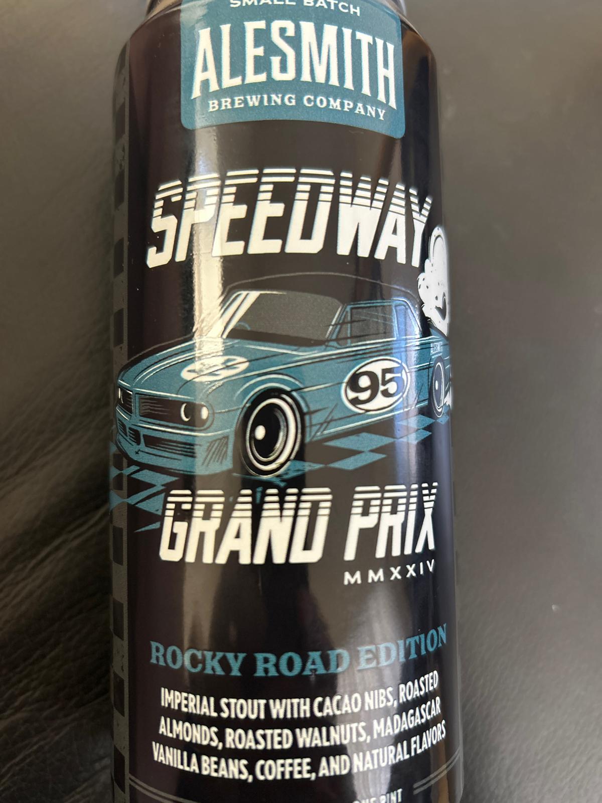 Speedway Stout - Grand Prix MMXXIV with Cacao Nibs, Roasted Almonds, Roasted Walnuts, Madagascar Vanilla Beans, and Coffee