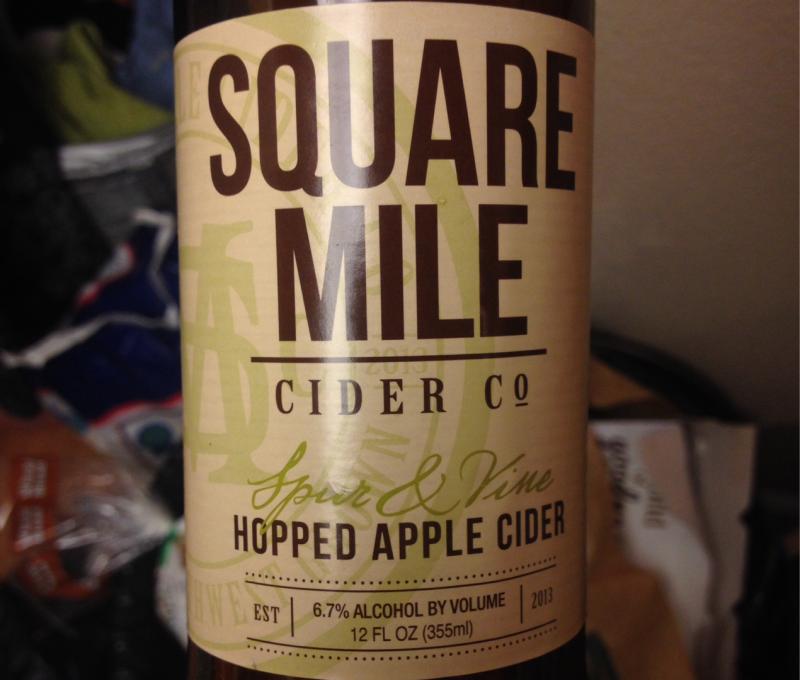 Spur & Vine Hopped Apple Cider