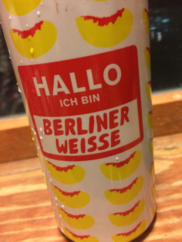 Hallo Ich Bin Berliner Weisse - Peach