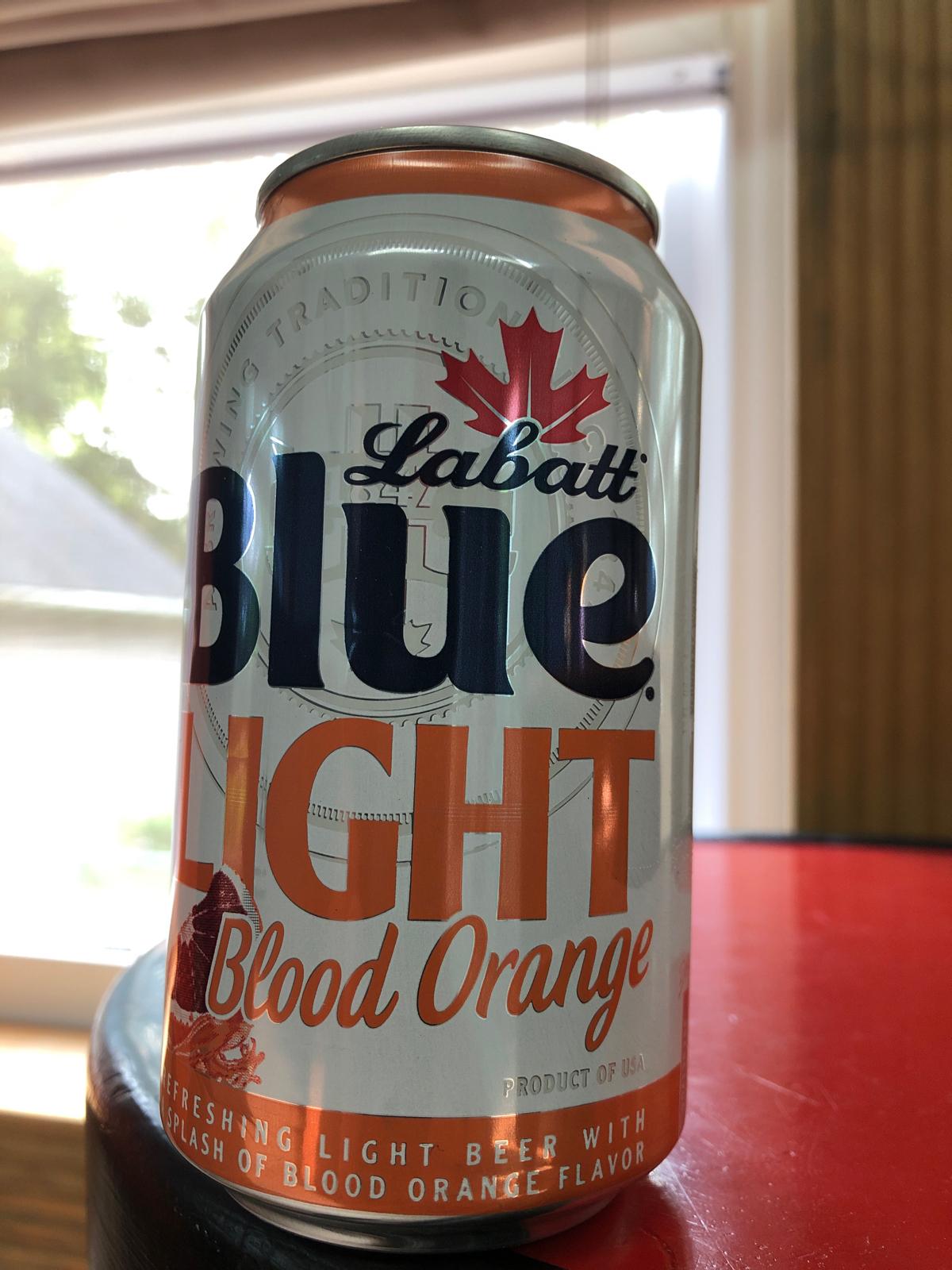 Labatt Blue Light Blood Orange