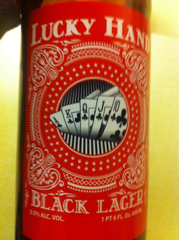 Lucky Hand Black Lager