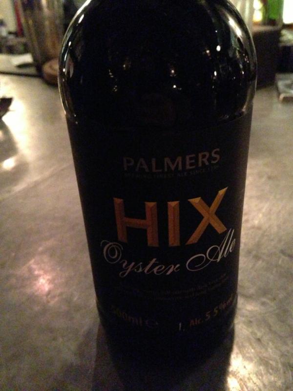 Palmers HIX Oyster Ale
