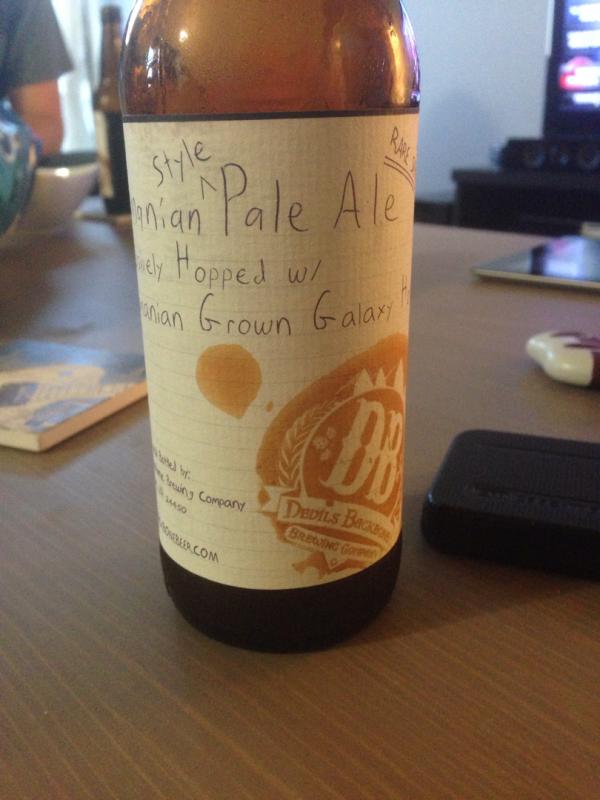 Tasmanian Style Pale Ale