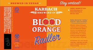 Blood Orange Radler