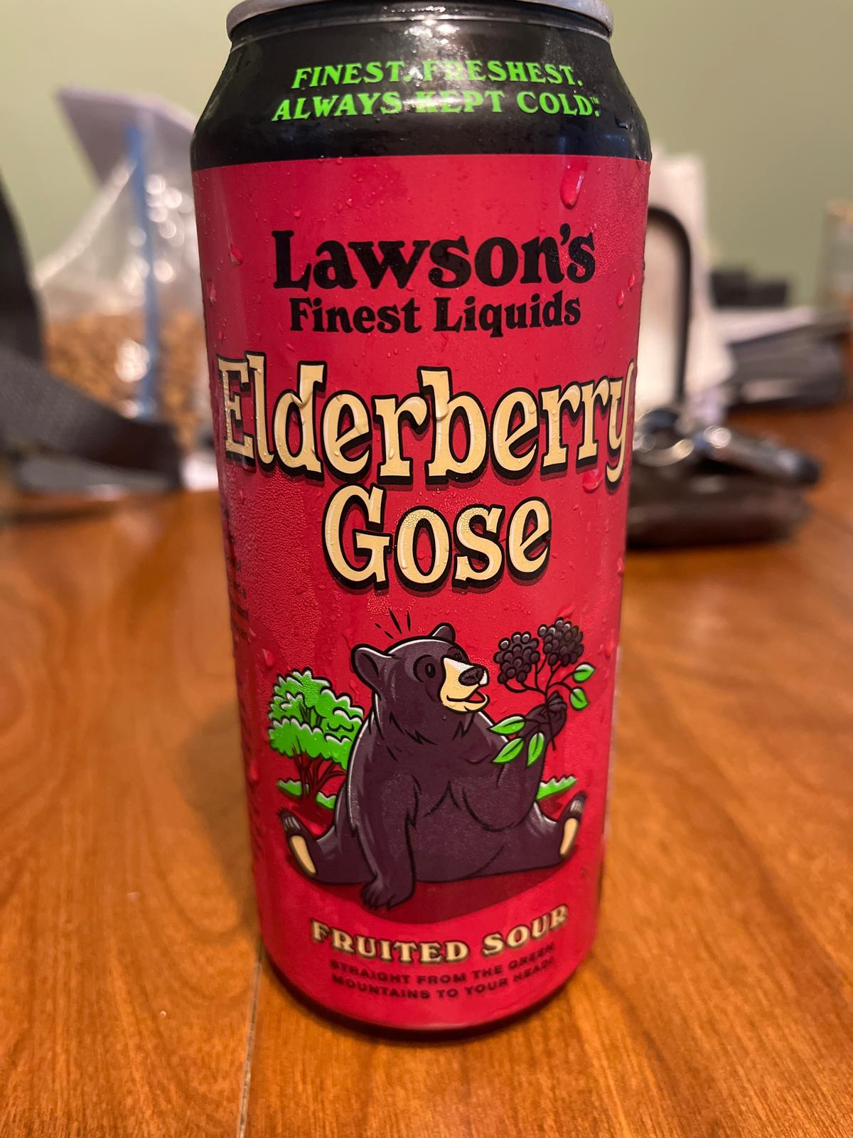 Elderberry Gose