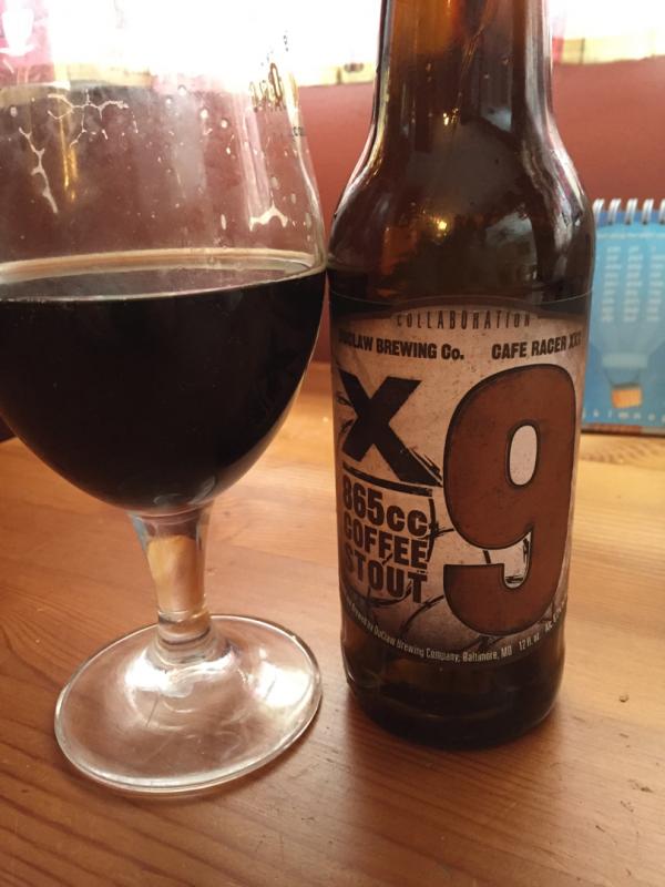 X-9 865cc Coffee Stout