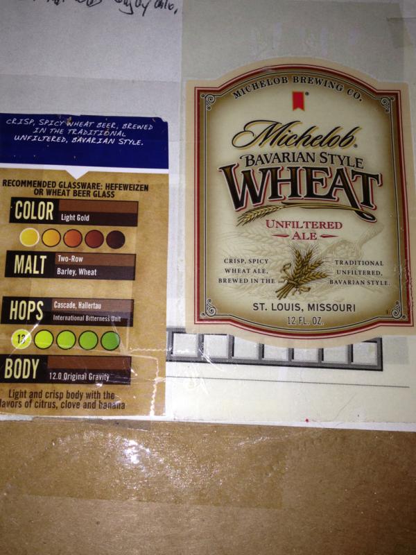 Michelob Bavarian Style Wheat