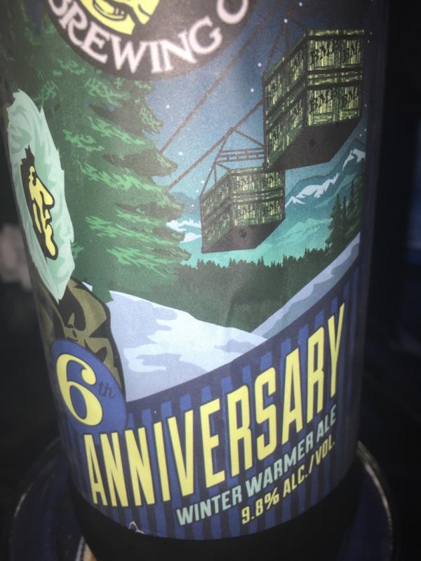 6th Anniversary Winter Warmer Ale