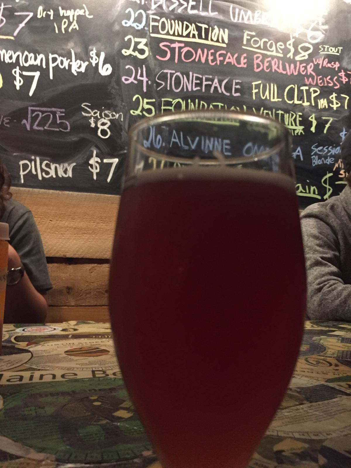 Berliner Weisse With Raspberry