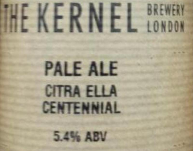 Pale Ale (Centennial Citra Ella)