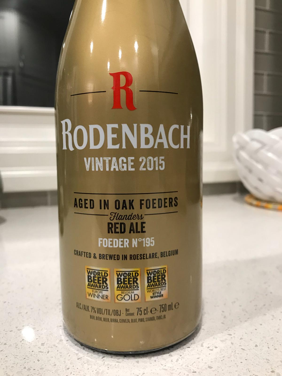 Rodenbach Vintage 2015 (Oak Aged)