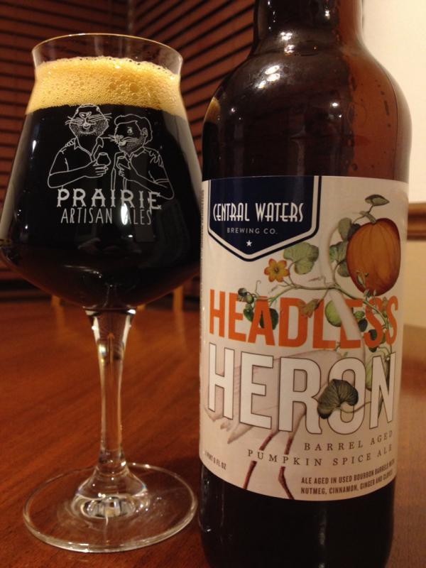 Headless Heron Barrel Aged Pumpkin Spice Ale