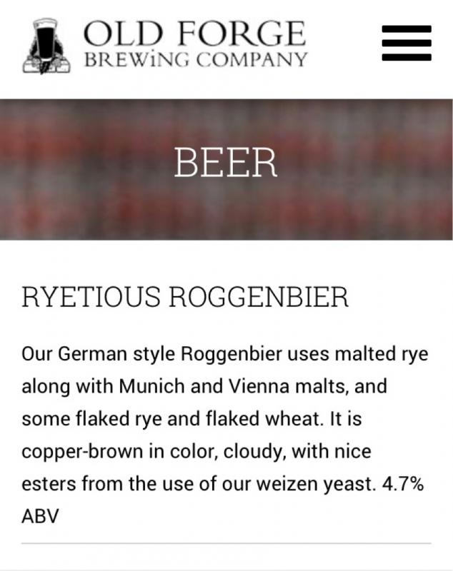 Ryetious Roggenbier