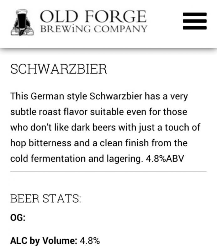 Schwarzbier