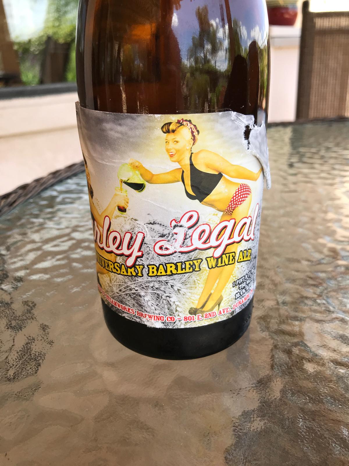 Barley Legal 19th Anniversary Barley Wine Ale