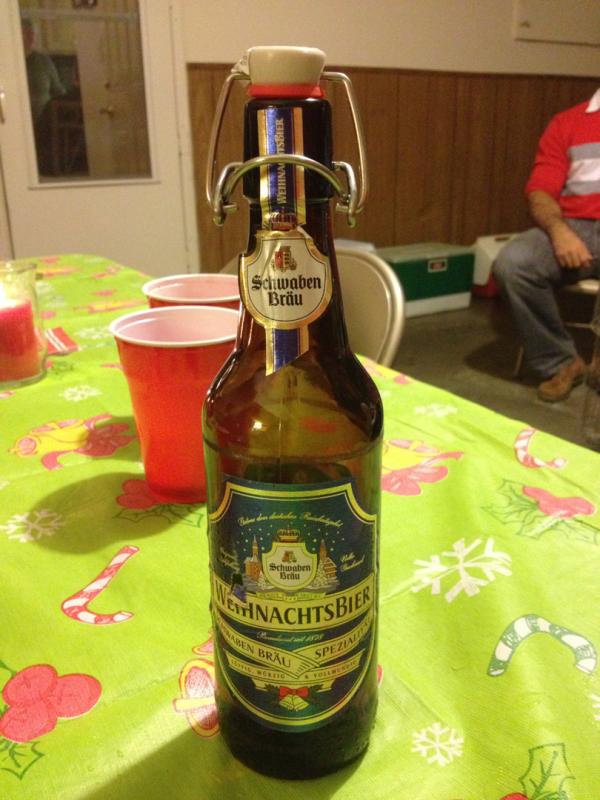Weinachtsbier Schwaben Brau