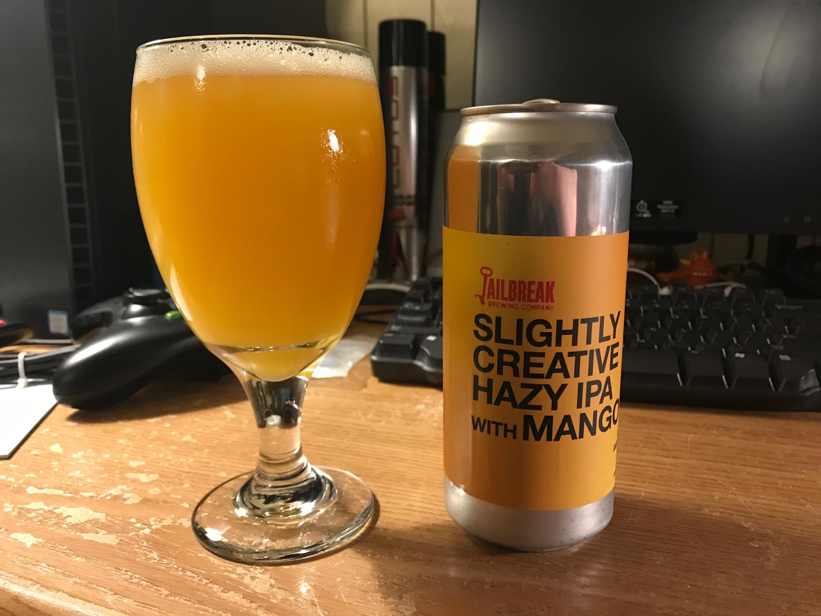 Slightly Creative Hazy IPA With Mango