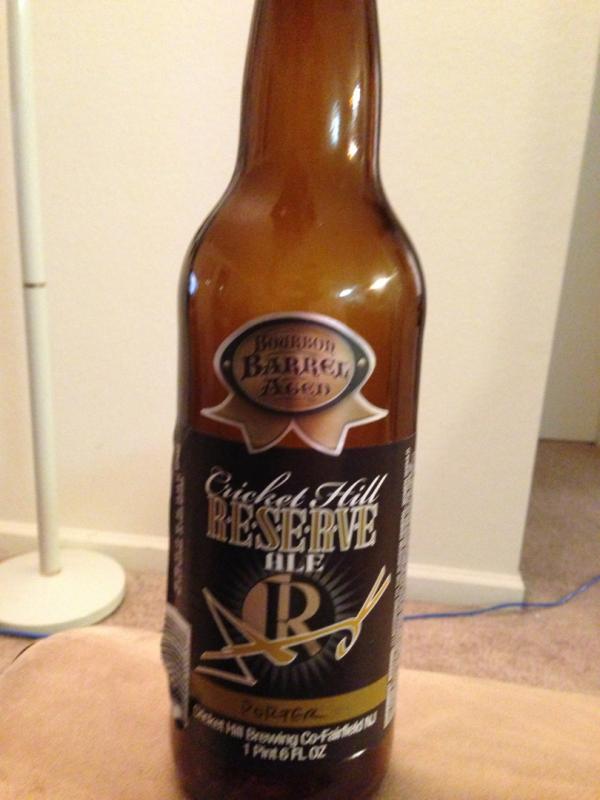 Reserve Ale - BBA Porter