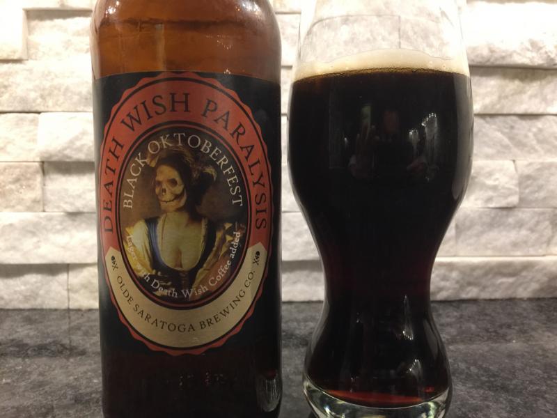 Death Wish Paralysis Black Oktoberfest