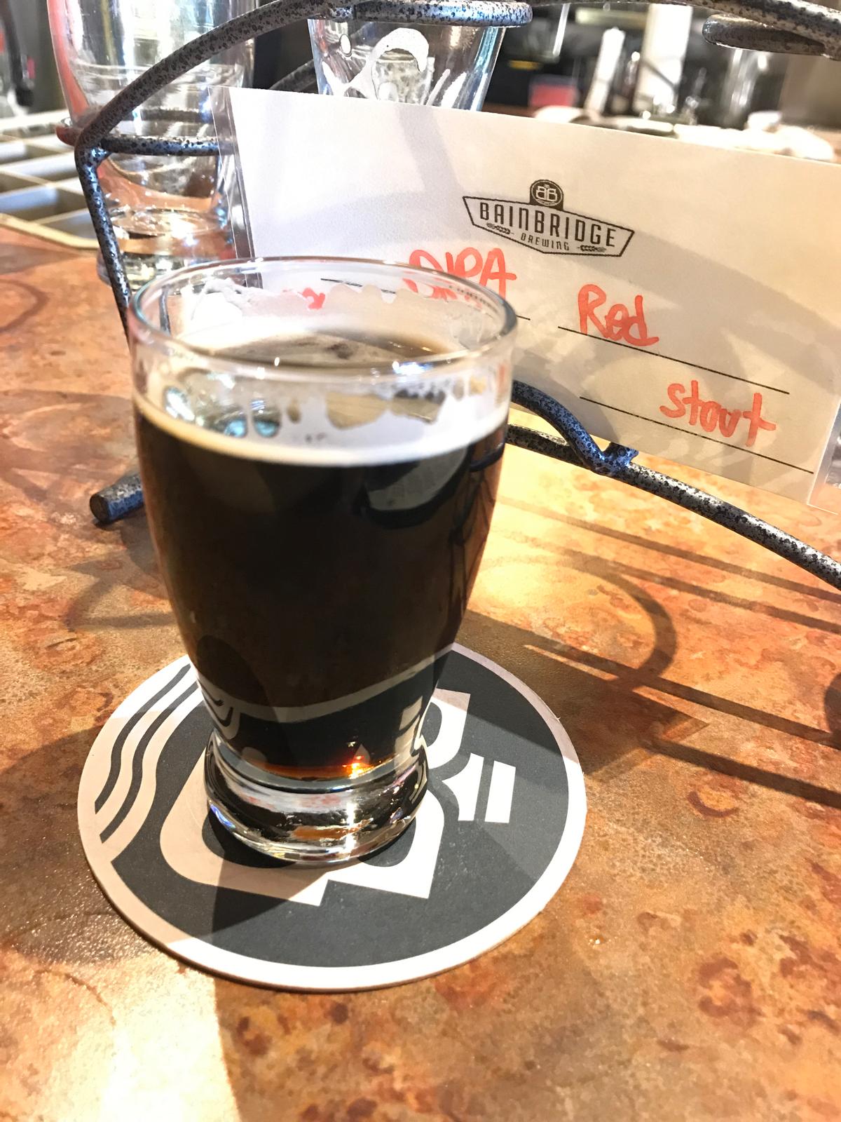 Nitro Bottle Point Stout