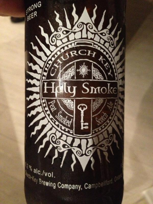 Church Key Holy Smoke Scotch Ale