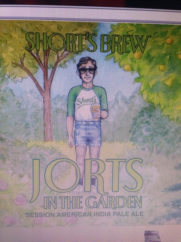 Jorts In The Garden