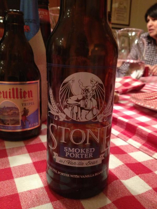 Belgian Porter With Vanilla Bean And Tangerine Peel