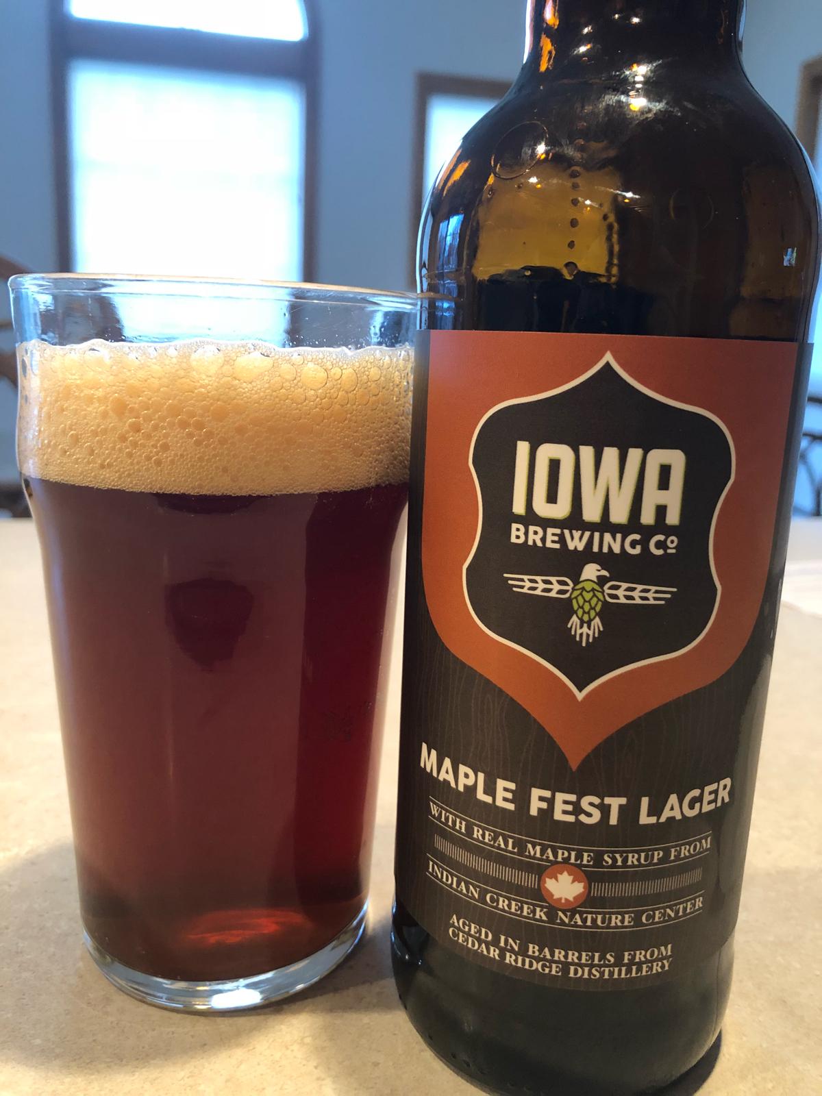 Maple Fest Lager