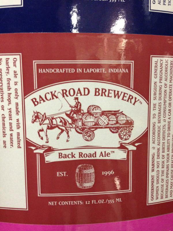 Back Road Ale