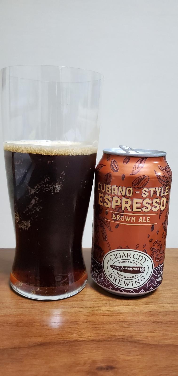 Cubano Style Espresso Brown Ale