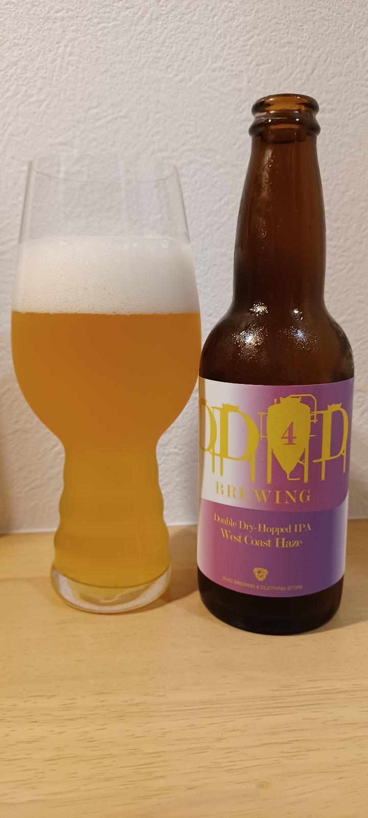 Double Dry-Hopped IPA West Coast Haze
