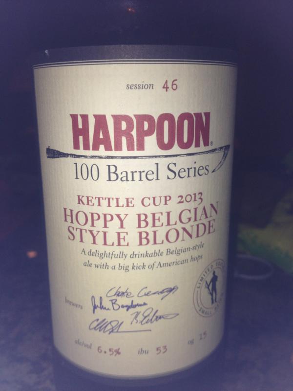 100 Barrel Series #46 - Hoppy Belgian Style Blonde